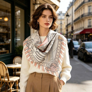 MaraSilk Pure Mulberry Silk Scarf - Square Twill MS287