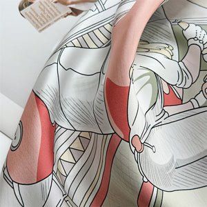 MaraSilk Pure Mulberry Silk Scarf - Square Twill MS287