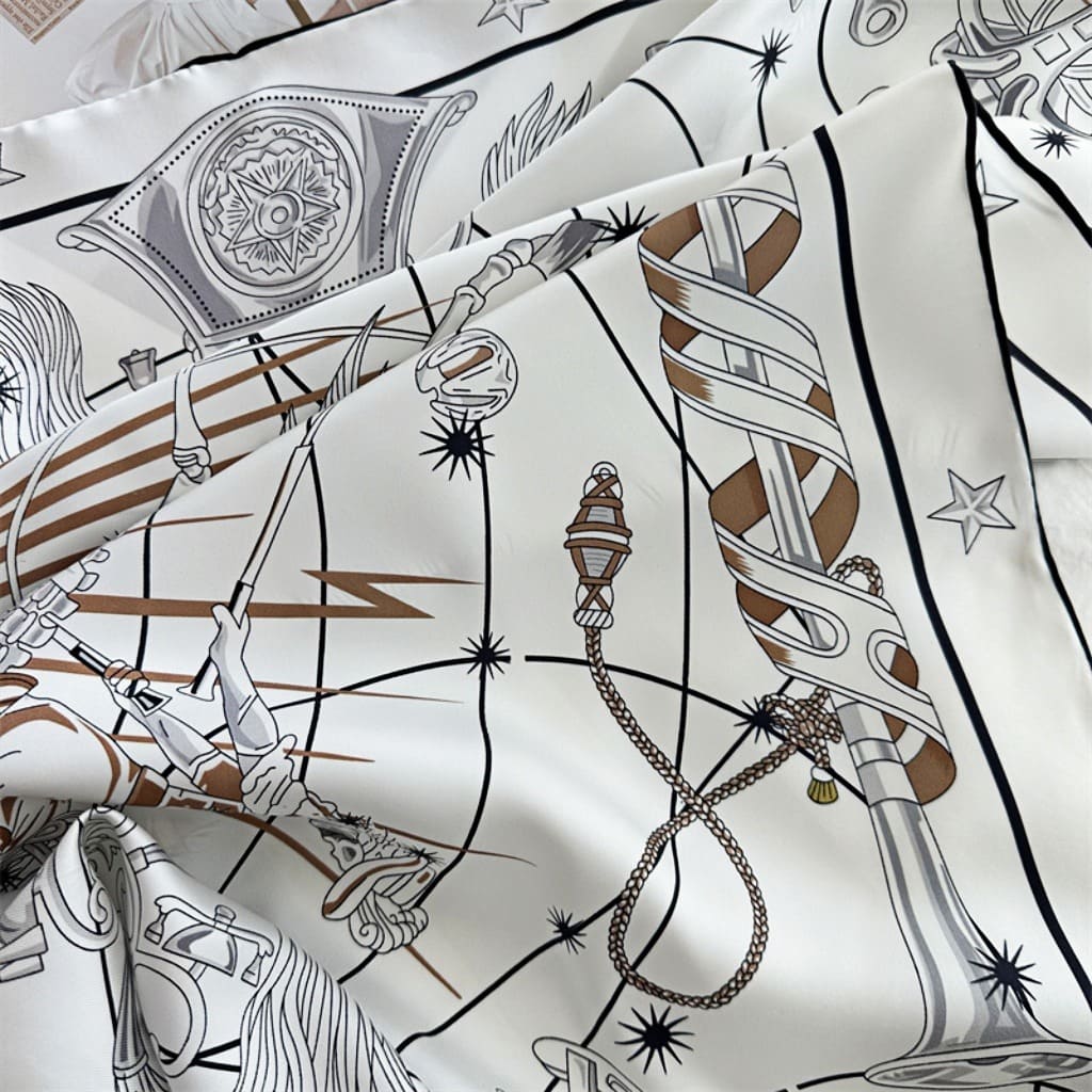 MaraSilk Pure Mulberry Silk Scarf - Square Twill MS288