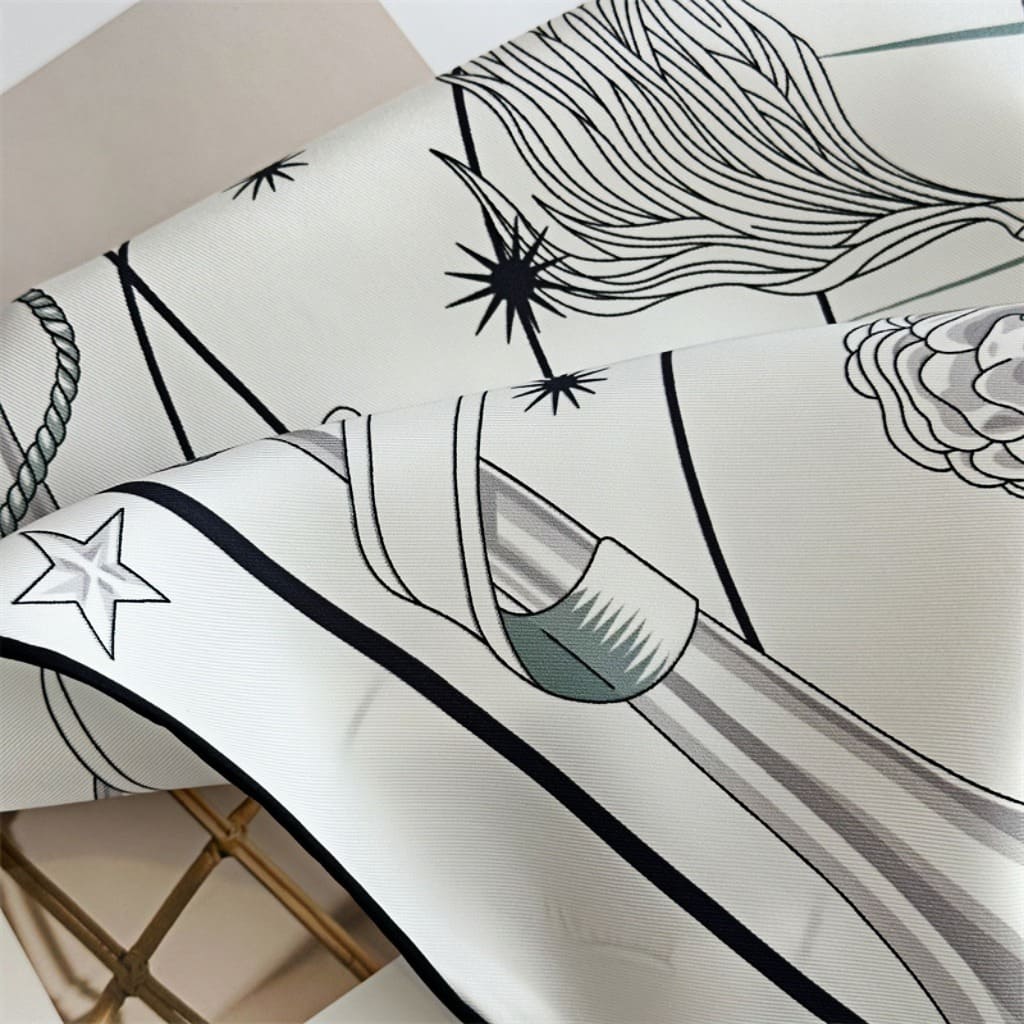 MaraSilk Pure Mulberry Silk Scarf - Square Twill MS288