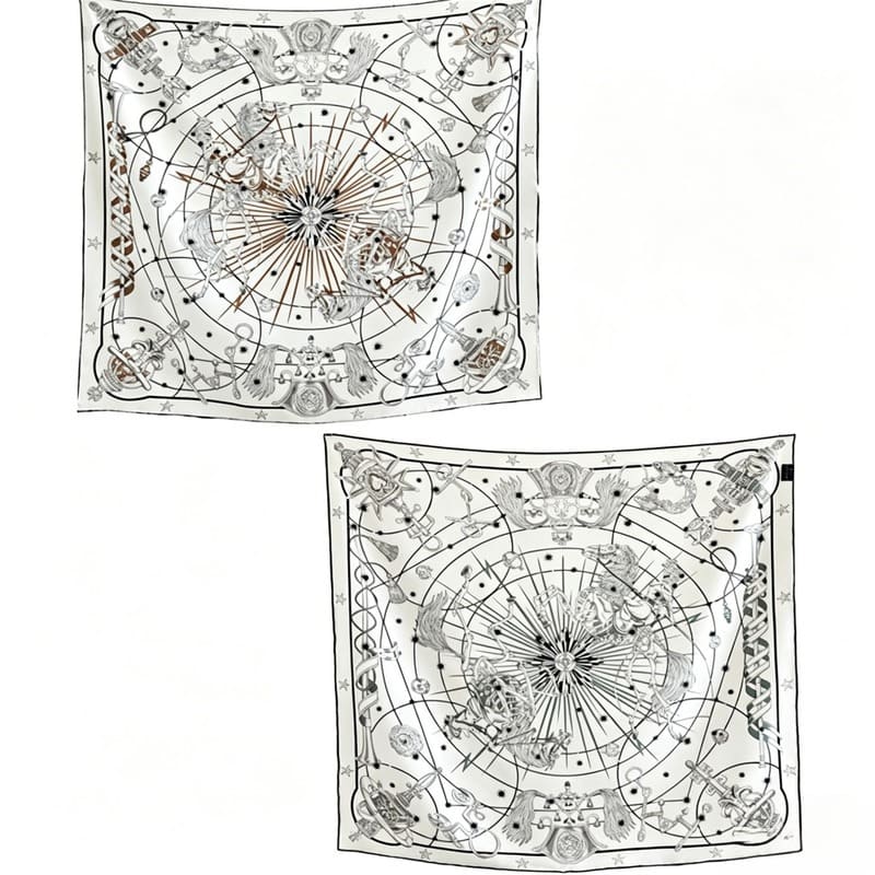 MaraSilk Pure Mulberry Silk Scarf - Square Twill MS288