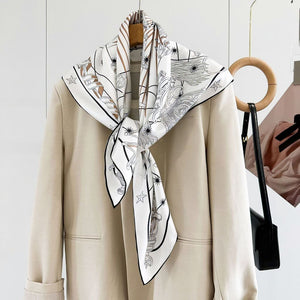 MaraSilk Pure Mulberry Silk Scarf - Square Twill MS288 34" x 34" MS28801