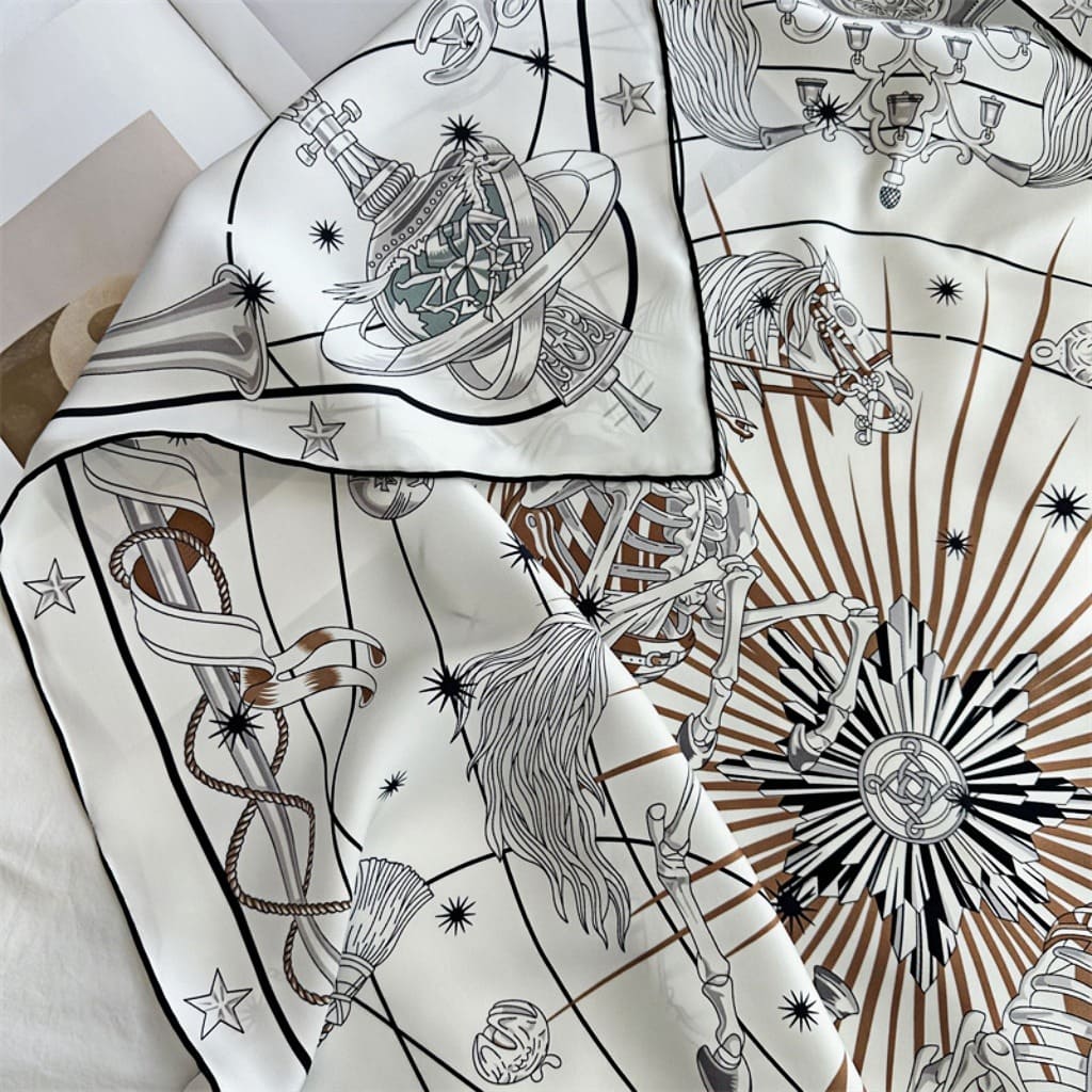 MaraSilk Pure Mulberry Silk Scarf - Square Twill MS288