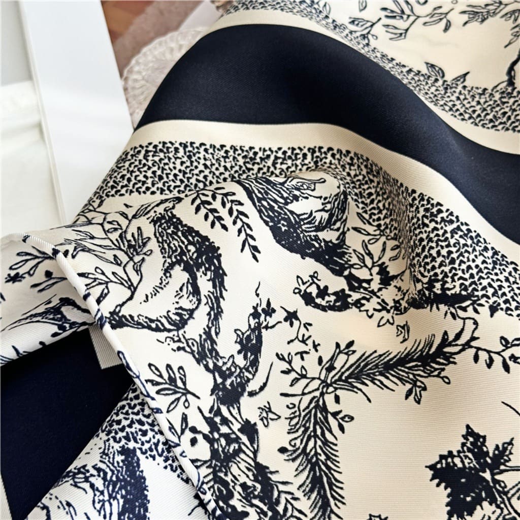 MaraSilk Pure Mulberry Silk Scarf - Square Twill MS289