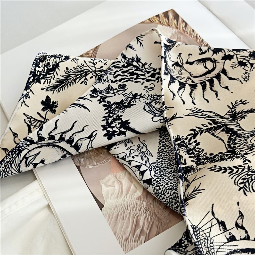 MaraSilk Pure Mulberry Silk Scarf - Square Twill MS289