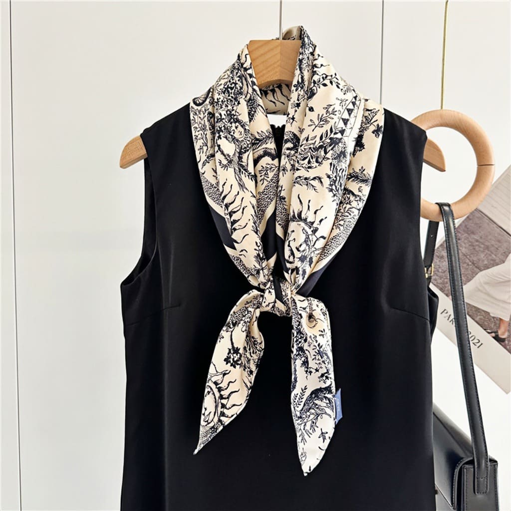 MaraSilk Pure Mulberry Silk Scarf - Square Twill MS289 34" x 34" MS28901