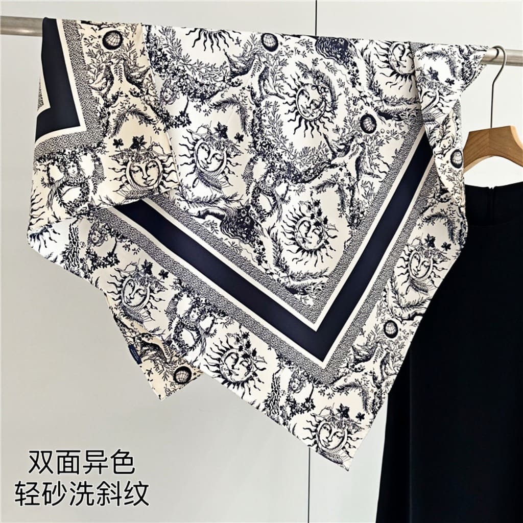 MaraSilk Pure Mulberry Silk Scarf - Square Twill MS289