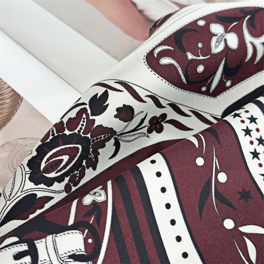 MaraSilk Pure Mulberry Silk Scarf - Square Twill MS290