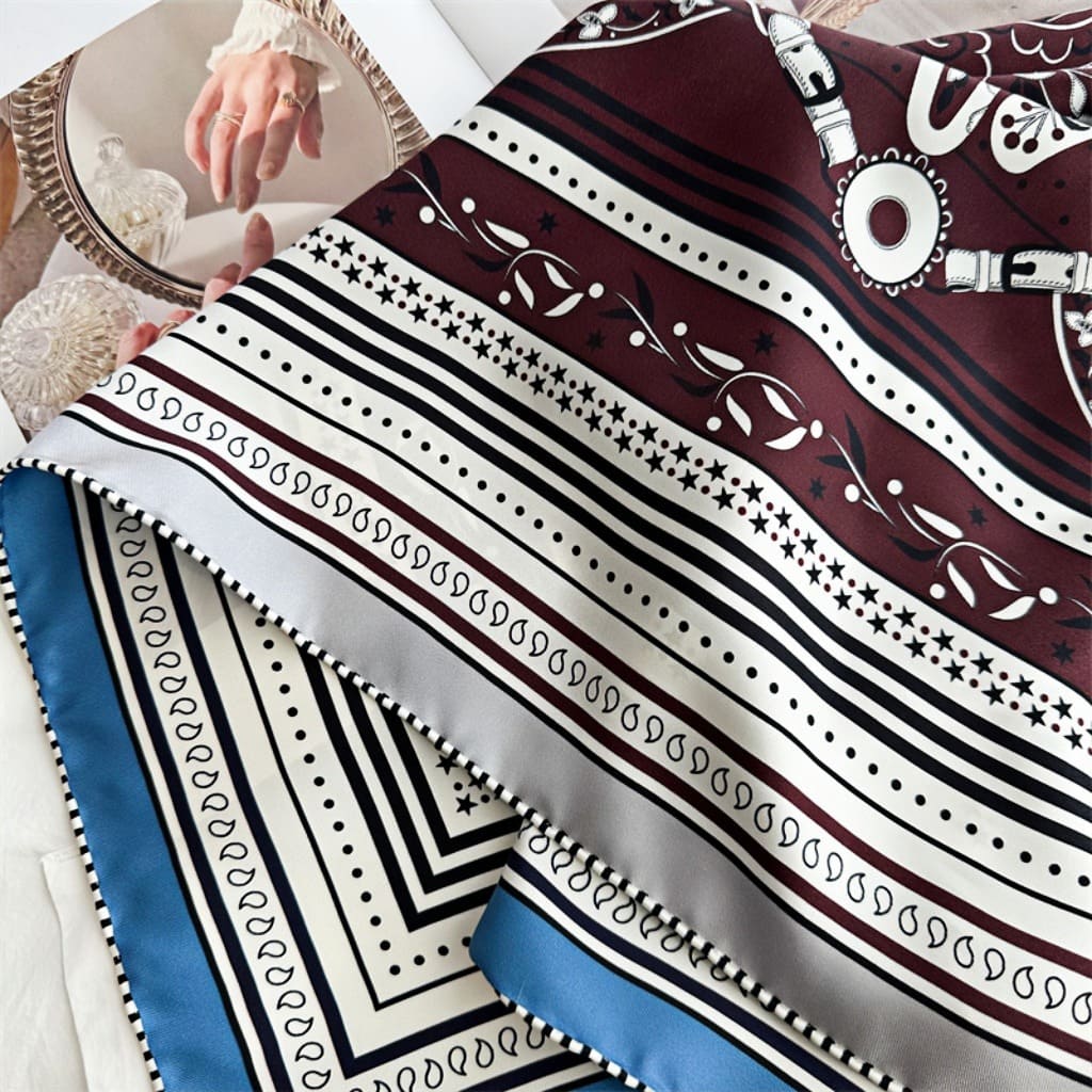 MaraSilk Pure Mulberry Silk Scarf - Square Twill MS290