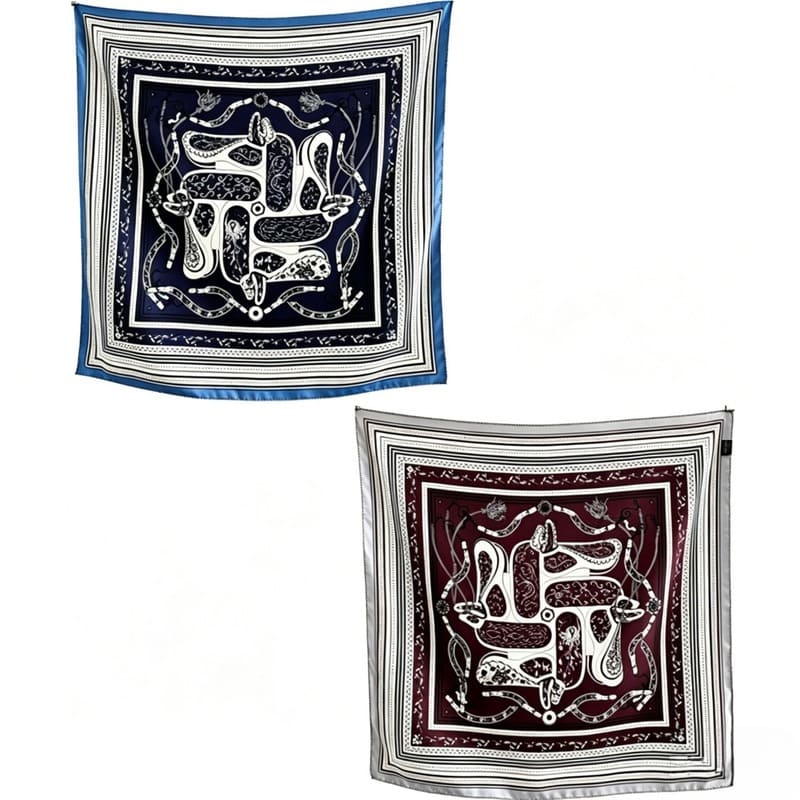 MaraSilk Pure Mulberry Silk Scarf - Square Twill MS290