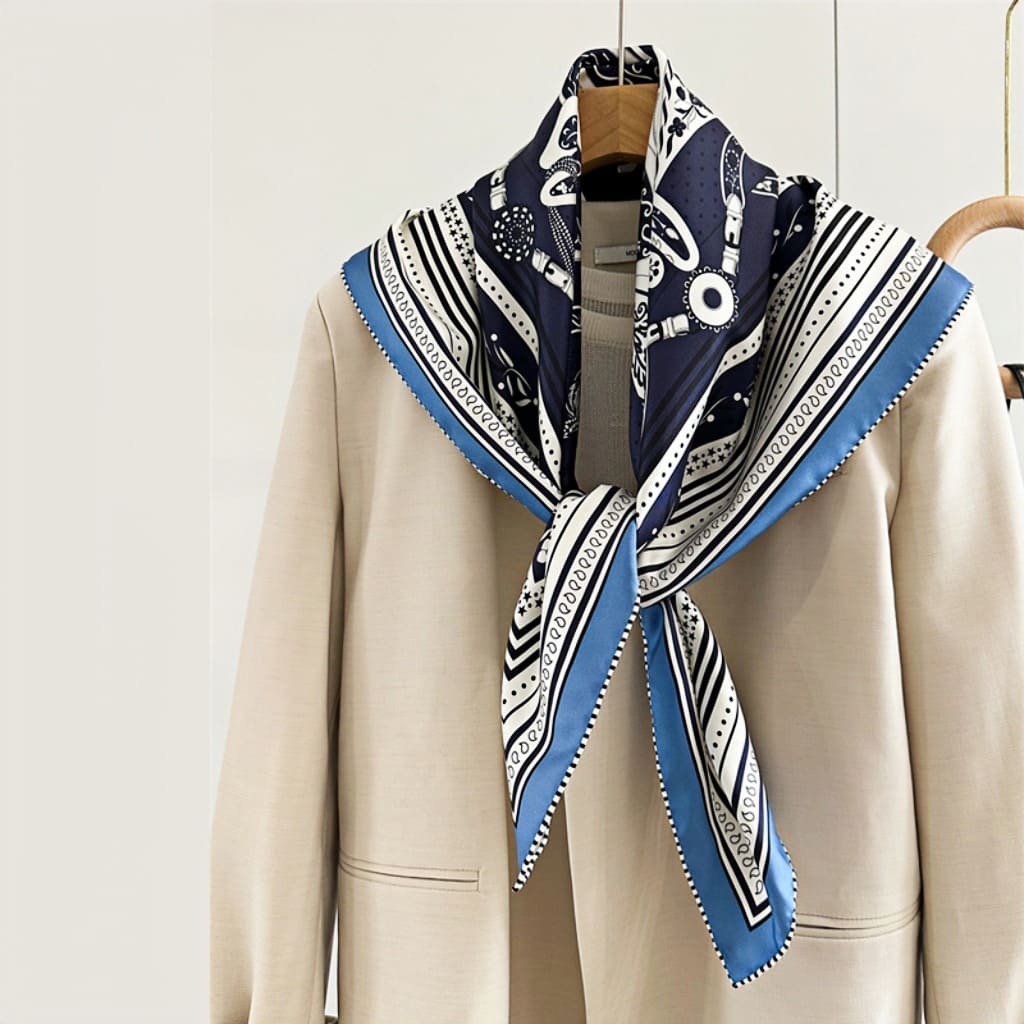 MaraSilk Pure Mulberry Silk Scarf - Square Twill MS290 34" x 34" MS29001