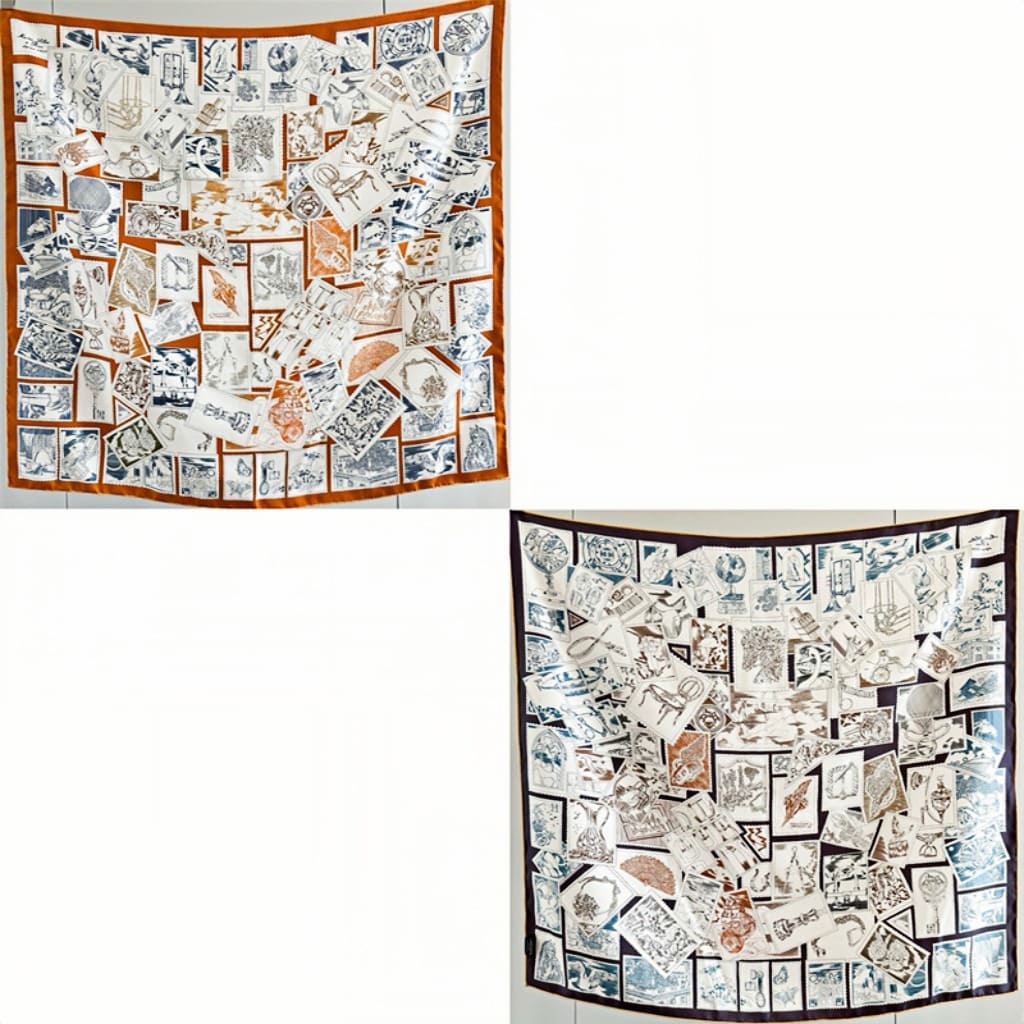 MaraSilk Pure Mulberry Silk Scarf - Square Twill MS291 34" x 34" MS29102