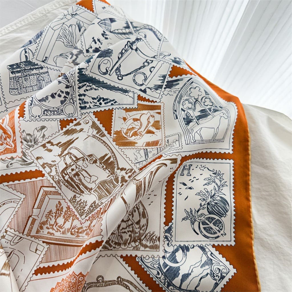 MaraSilk Pure Mulberry Silk Scarf - Square Twill MS291