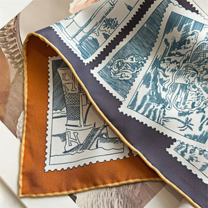 MaraSilk Pure Mulberry Silk Scarf - Square Twill MS291