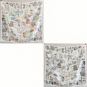 MaraSilk Pure Mulberry Silk Scarf - Square Twill MS291 34" x 34" MS29101