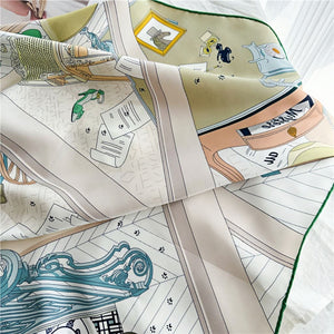 MaraSilk Pure Mulberry Silk Scarf - Square Twill MS292