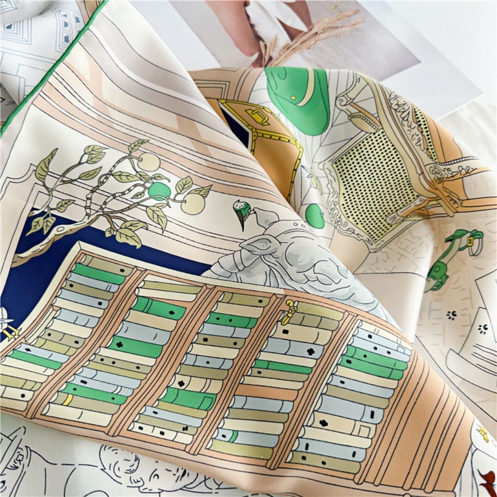 MaraSilk Pure Mulberry Silk Scarf - Square Twill MS292