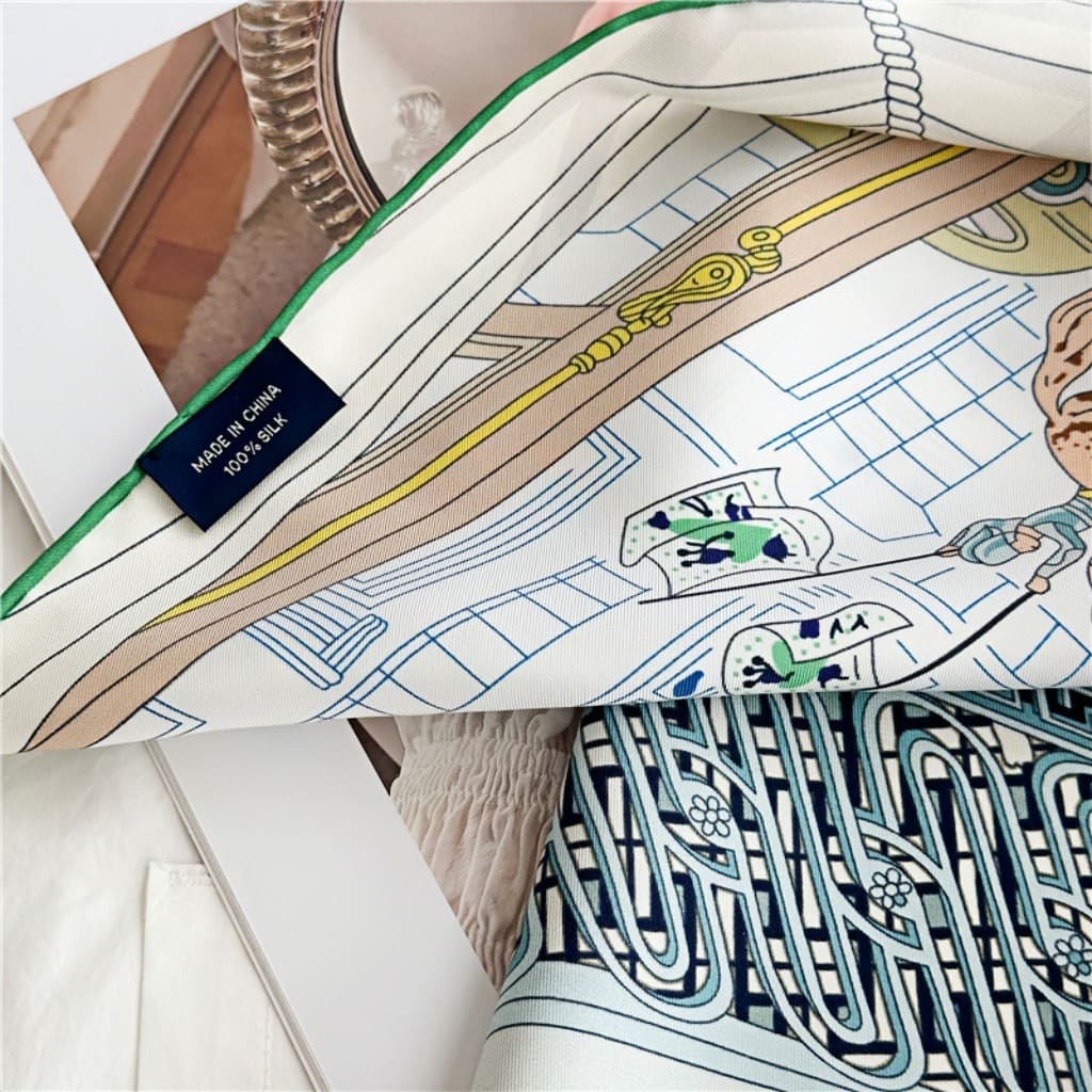 MaraSilk Pure Mulberry Silk Scarf - Square Twill MS292