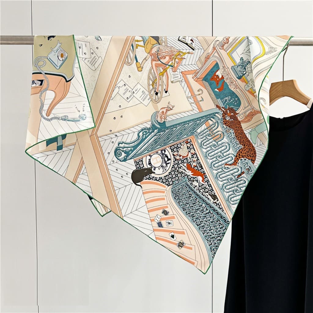 MaraSilk Pure Mulberry Silk Scarf - Square Twill MS292