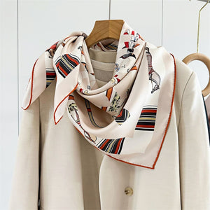 MaraSilk Pure Mulberry Silk Scarf - Square Twill MS293