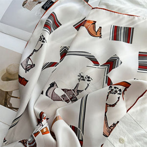 MaraSilk Pure Mulberry Silk Scarf - Square Twill MS293