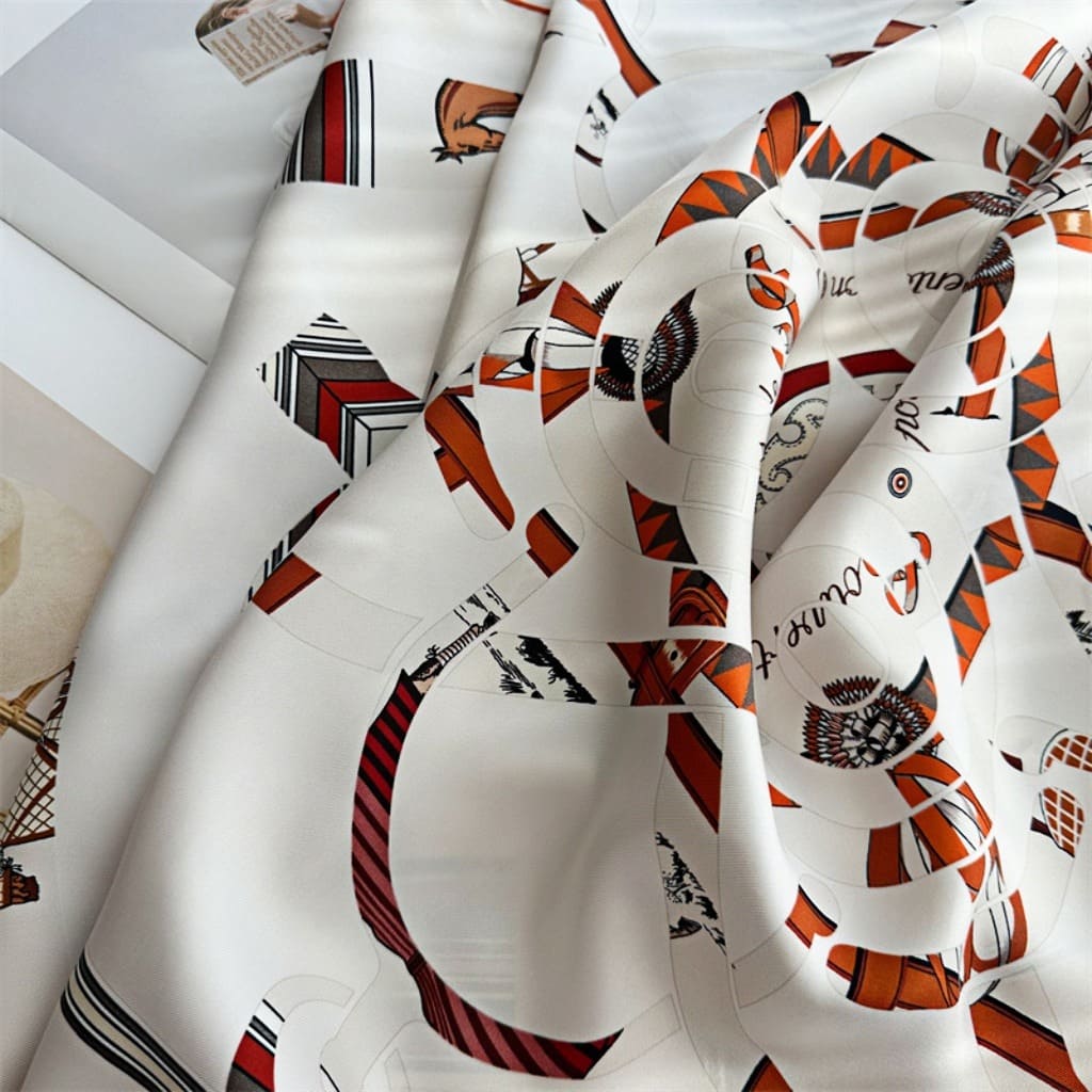 MaraSilk Pure Mulberry Silk Scarf - Square Twill MS293