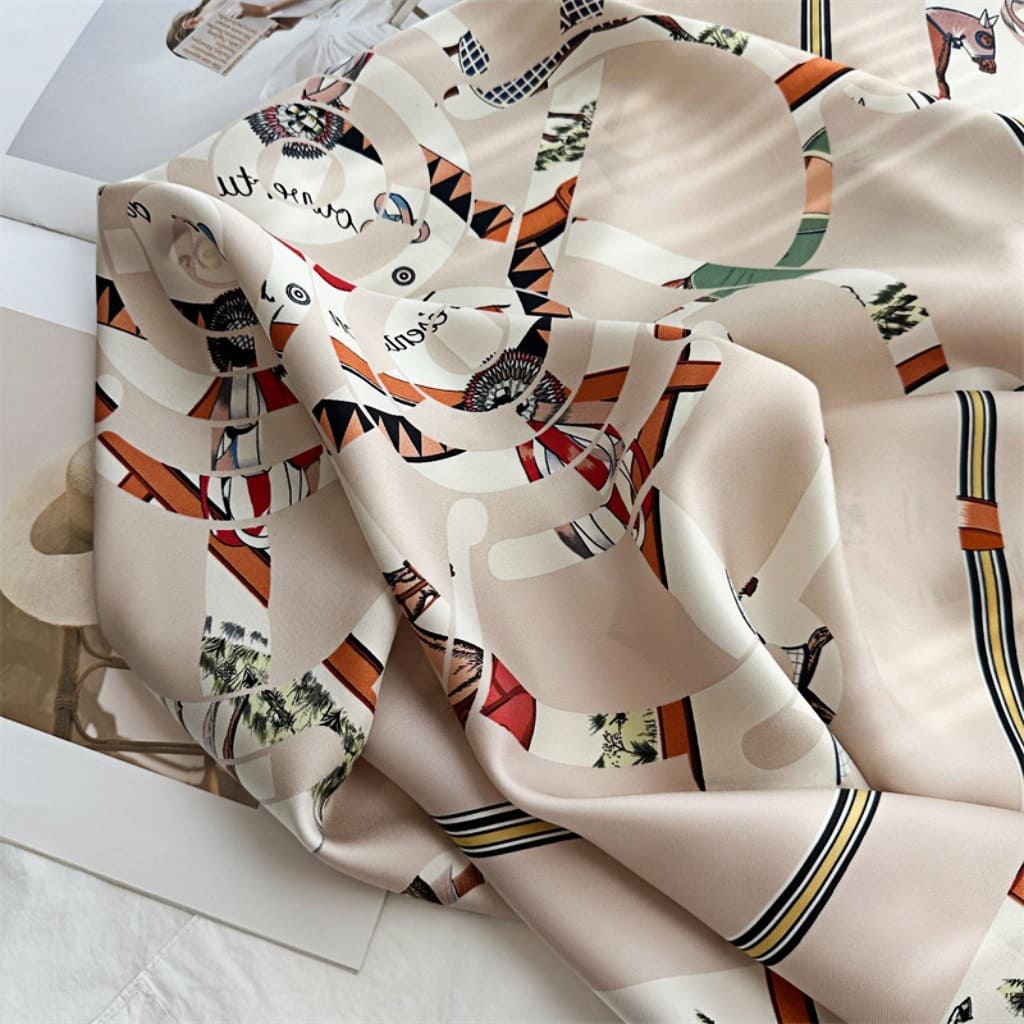 MaraSilk Pure Mulberry Silk Scarf - Square Twill MS293