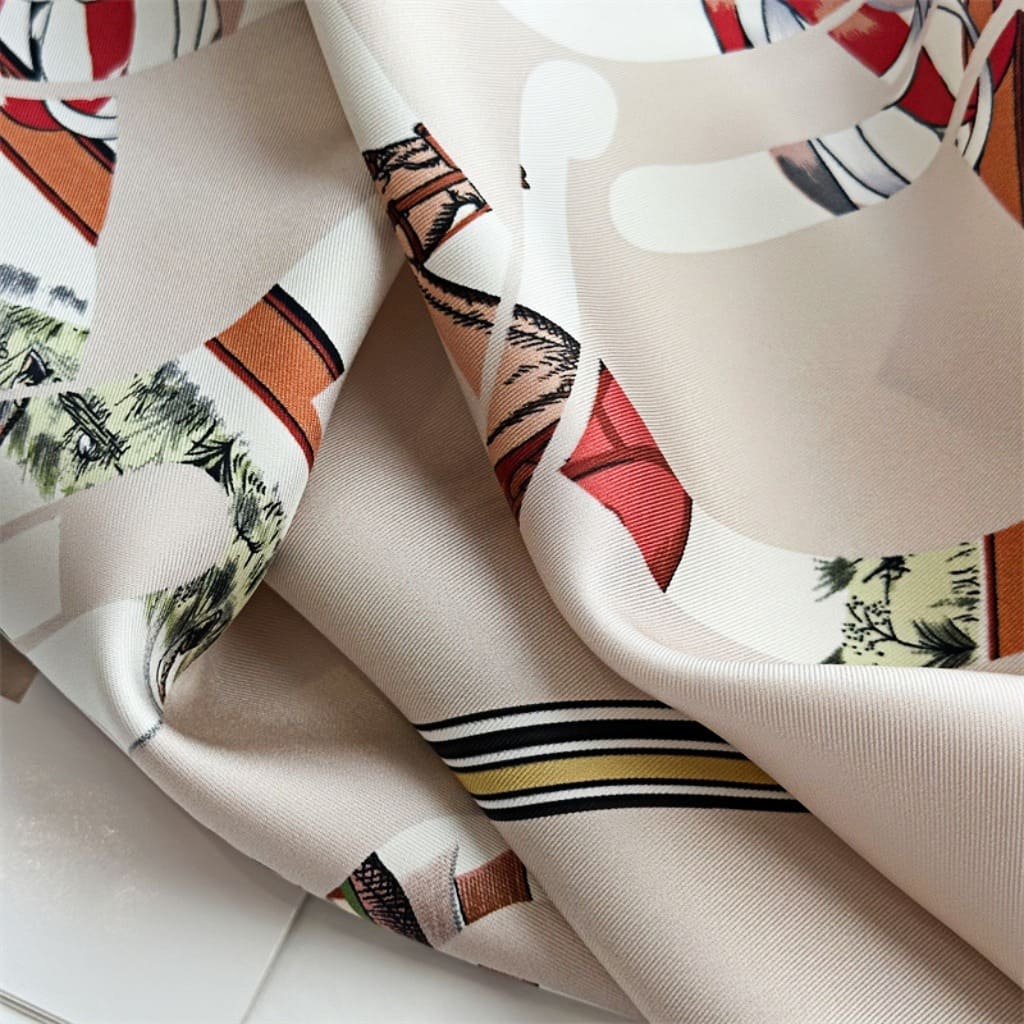 MaraSilk Pure Mulberry Silk Scarf - Square Twill MS293