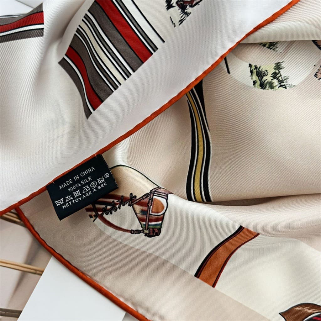 MaraSilk Pure Mulberry Silk Scarf - Square Twill MS293