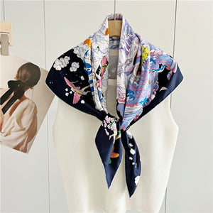 MaraSilk Pure Mulberry Silk Scarf - Square Twill MS295