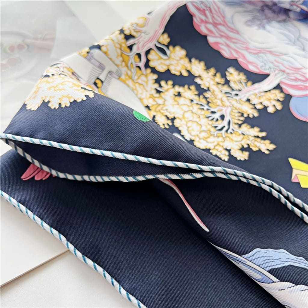 MaraSilk Pure Mulberry Silk Scarf - Square Twill MS295