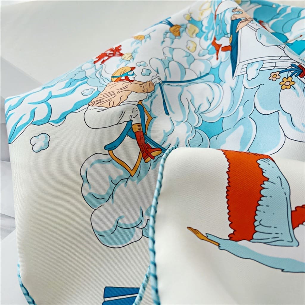 MaraSilk Pure Mulberry Silk Scarf - Square Twill MS295