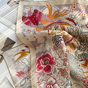 MaraSilk Pure Mulberry Silk Scarf - Square Twill MS296