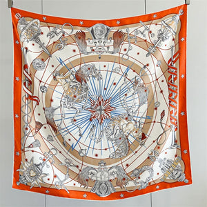 MaraSilk Pure Mulberry Silk Scarf - Square Twill MS296 34" x 34" MS29606