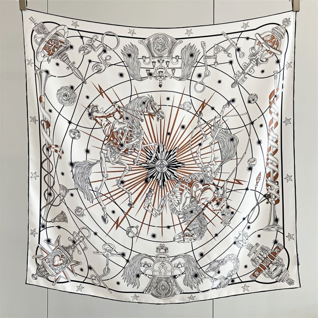 MaraSilk Pure Mulberry Silk Scarf - Square Twill MS296 34" x 34" MS29607