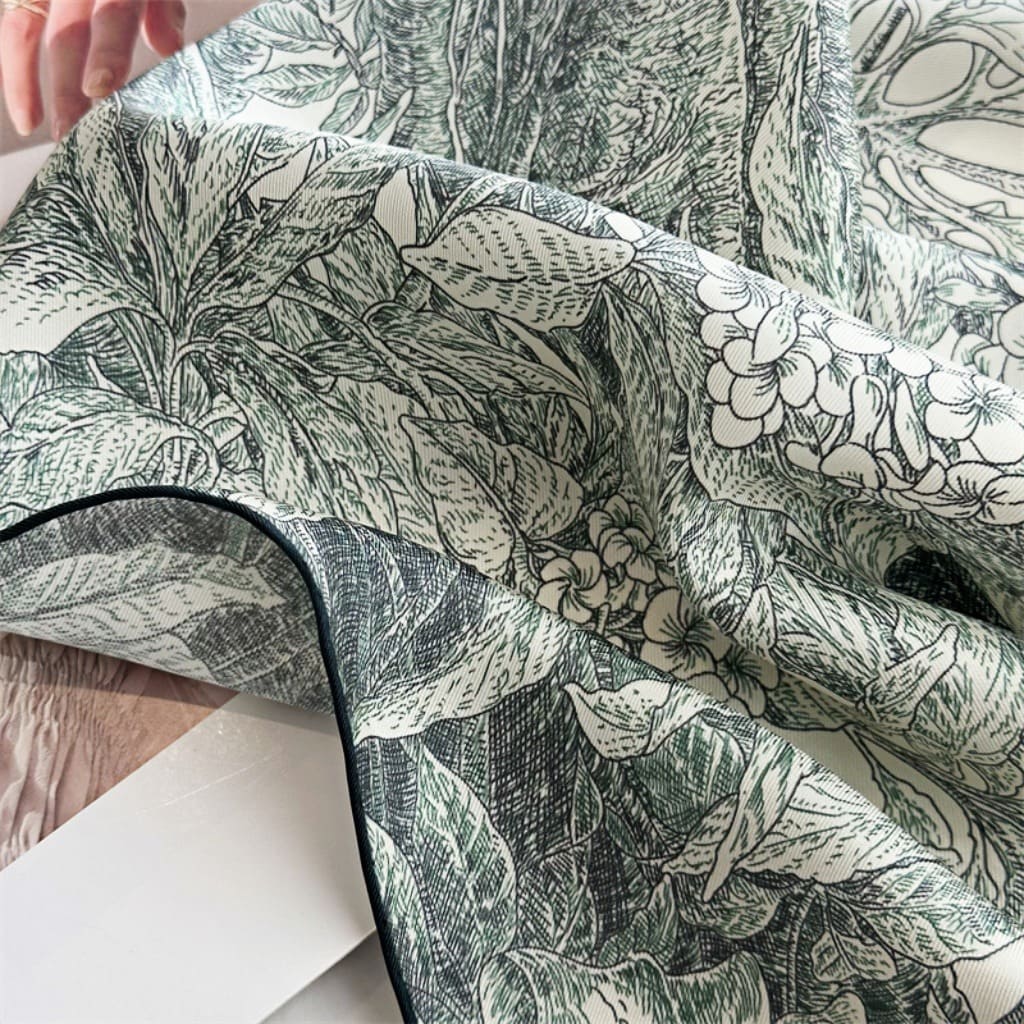 MaraSilk Pure Mulberry Silk Scarf - Square Twill MS296