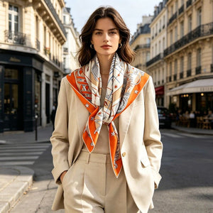MaraSilk Pure Mulberry Silk Scarf - Square Twill MS296
