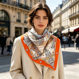 MaraSilk Pure Mulberry Silk Scarf - Square Twill MS296