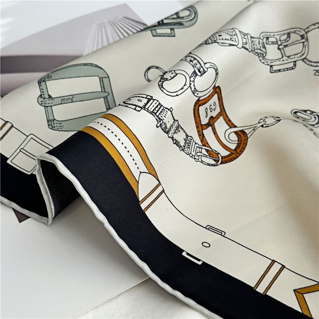 MaraSilk Pure Mulberry Silk Scarf - Square Twill MS296