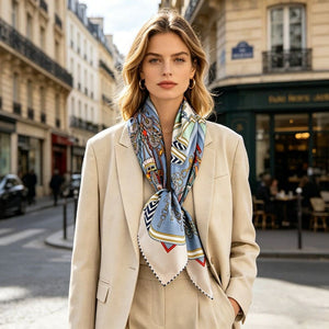 MaraSilk Pure Mulberry Silk Scarf - Square Twill MS296