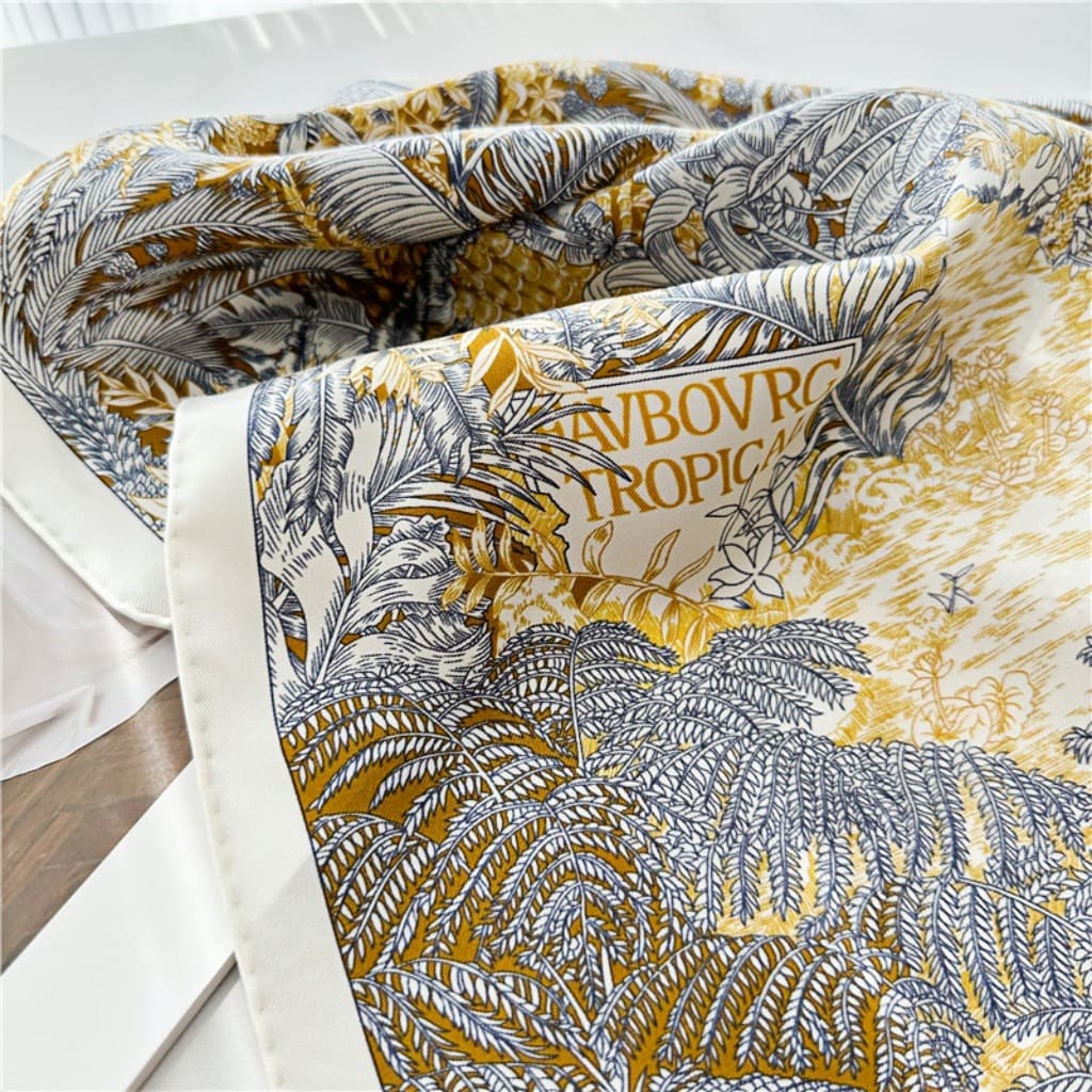 MaraSilk Pure Mulberry Silk Scarf - Square Twill MS297