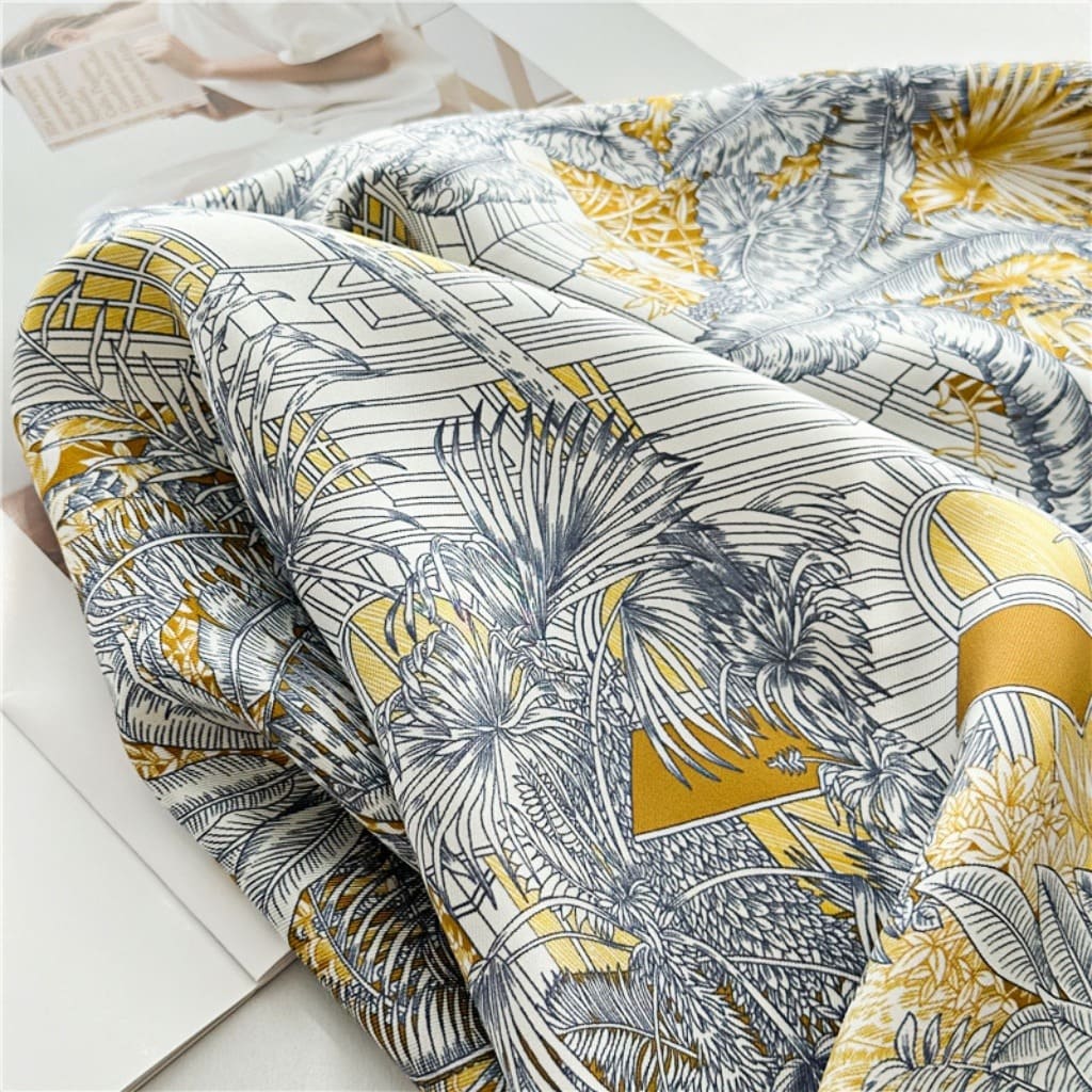 MaraSilk Pure Mulberry Silk Scarf - Square Twill MS297