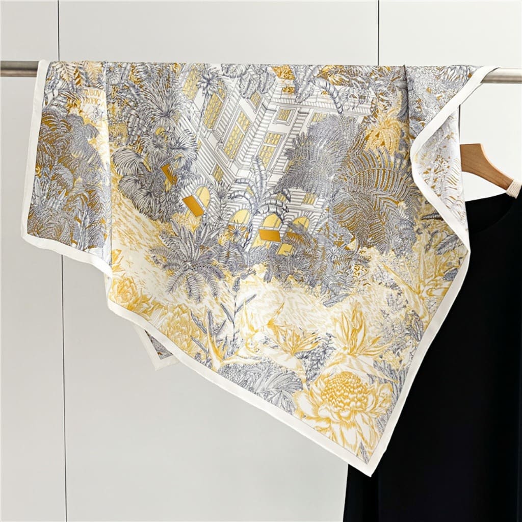 MaraSilk Pure Mulberry Silk Scarf - Square Twill MS297