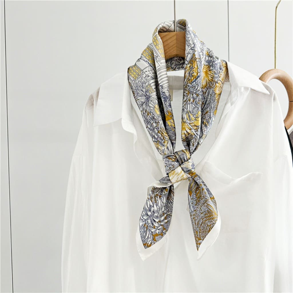 MaraSilk Pure Mulberry Silk Scarf - Square Twill MS297