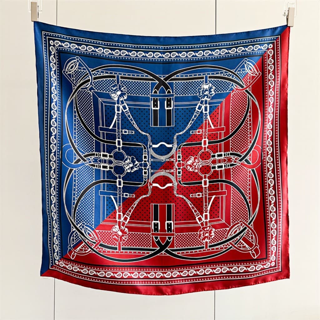 MaraSilk Pure Mulberry Silk Scarf - Square Twill MS298