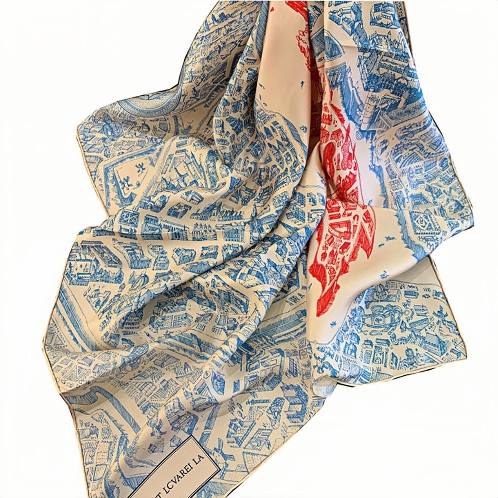 MaraSilk Pure Mulberry Silk Scarf - Square Twill MS299
