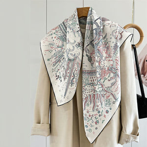 MaraSilk Pure Mulberry Silk Scarf - Square Twill MS302