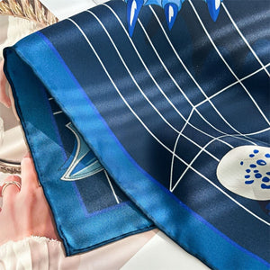 MaraSilk Pure Mulberry Silk Scarf - Square Twill MS303