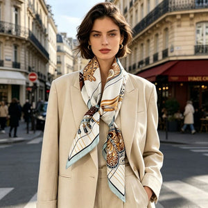 MaraSilk Pure Mulberry Silk Scarf - Square Twill MS303