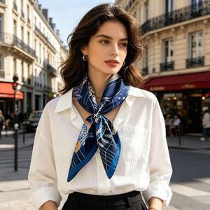 MaraSilk Pure Mulberry Silk Scarf - Square Twill MS303